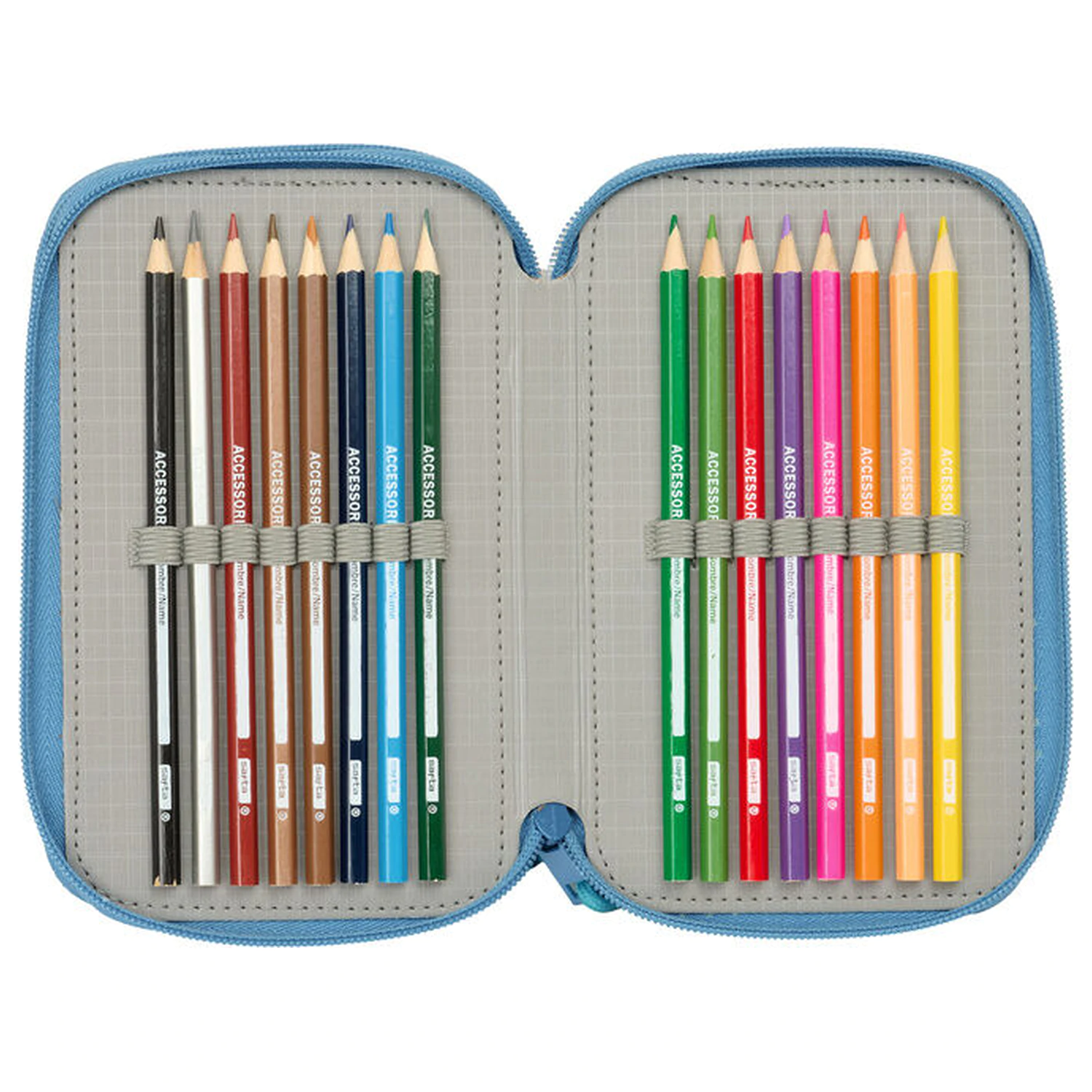 Disney Frozen trojitý penál 37 ks fotografii produktu