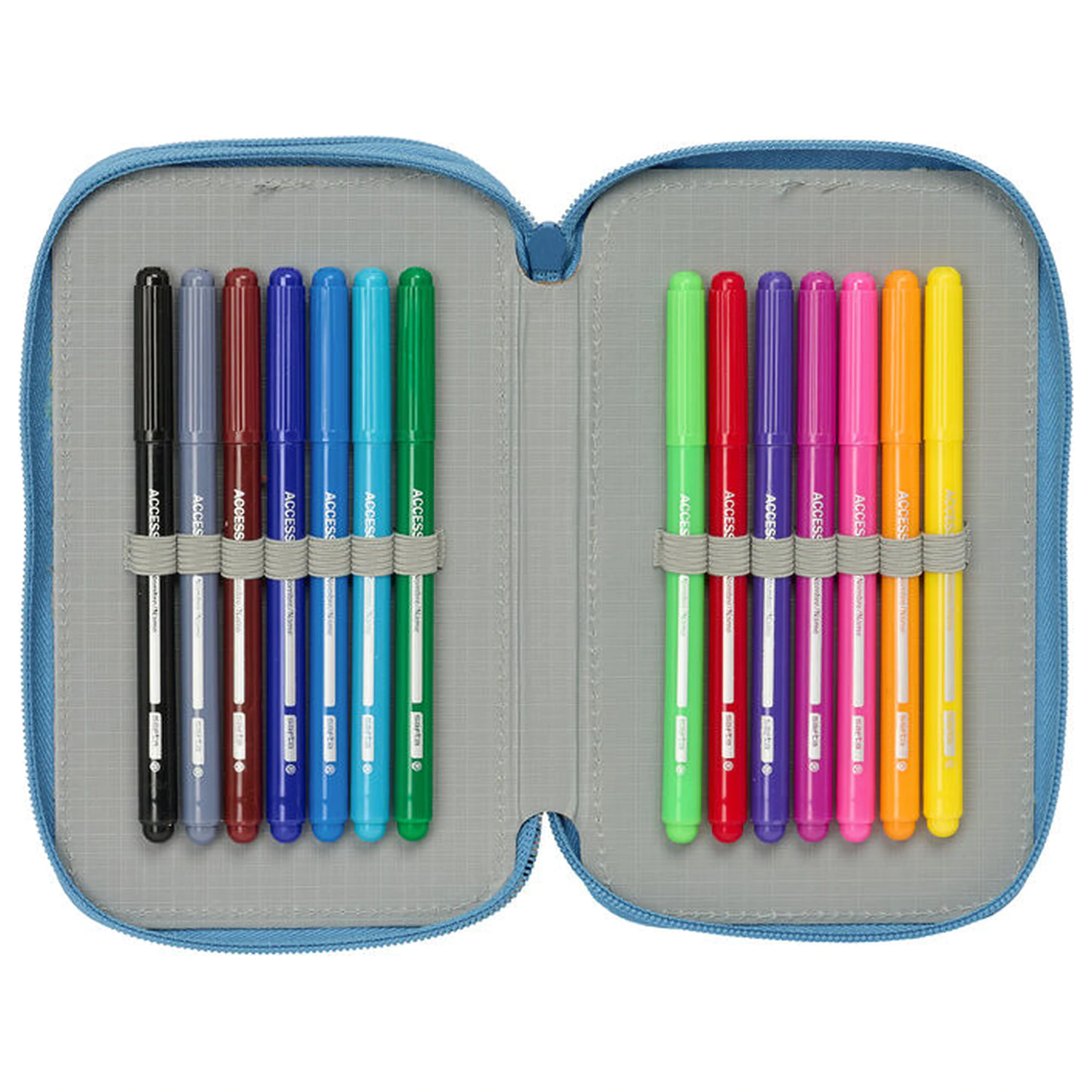 Disney Frozen trojitý penál 37 ks fotografii produktu