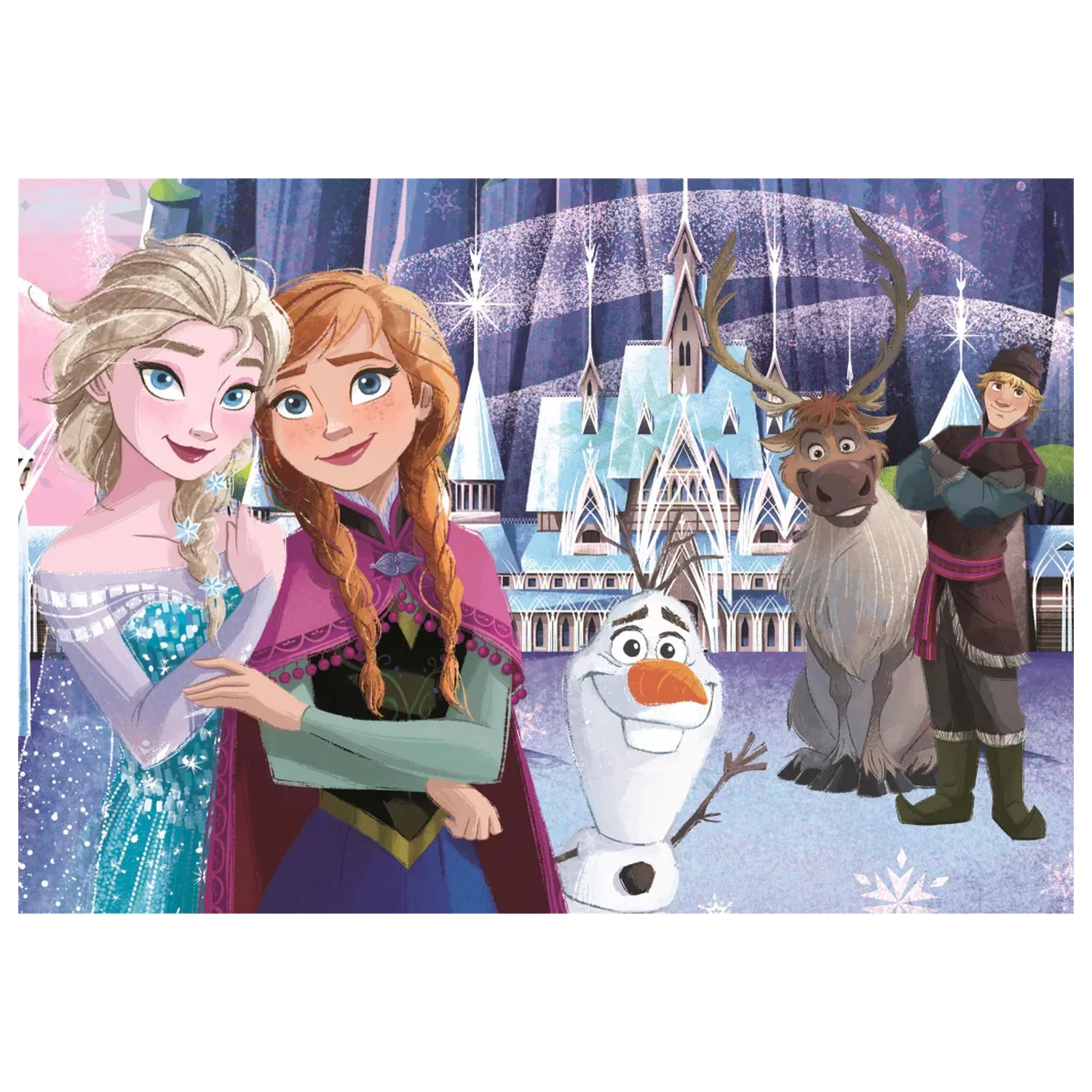 Disney Frozen Winter Magic 60 dílků puzzle fotografii produktu