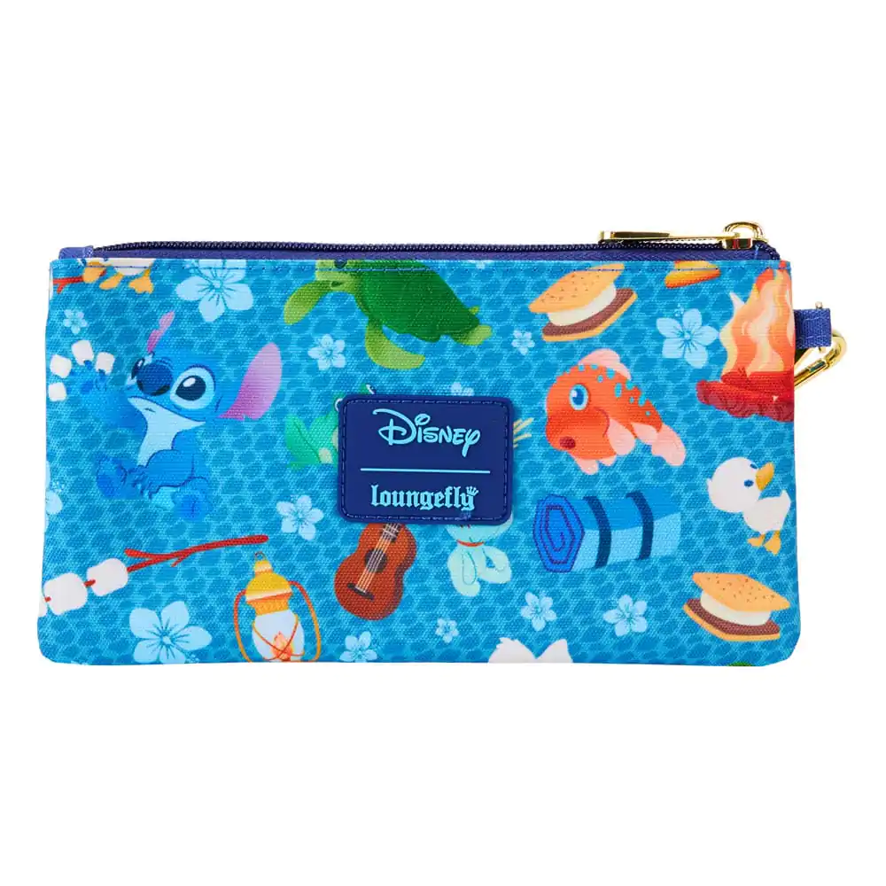 Disney by Loungefly Peněženka Lilo & Stitch Camping Cuties AOP Wristlet fotografii produktu