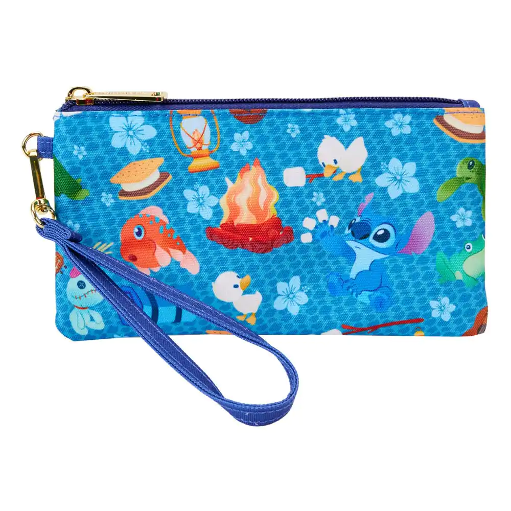 Disney by Loungefly Peněženka Lilo & Stitch Camping Cuties AOP Wristlet fotografii produktu