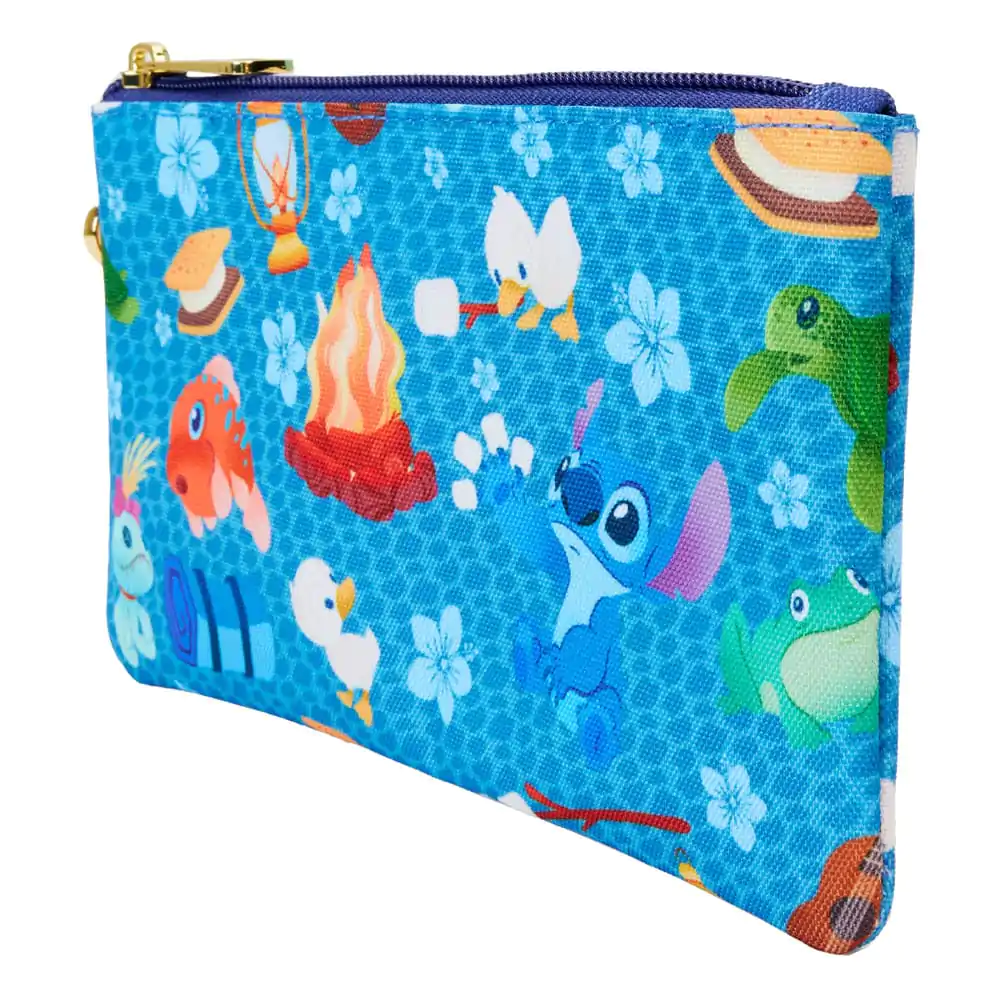 Disney by Loungefly Peněženka Lilo & Stitch Camping Cuties AOP Wristlet fotografii produktu