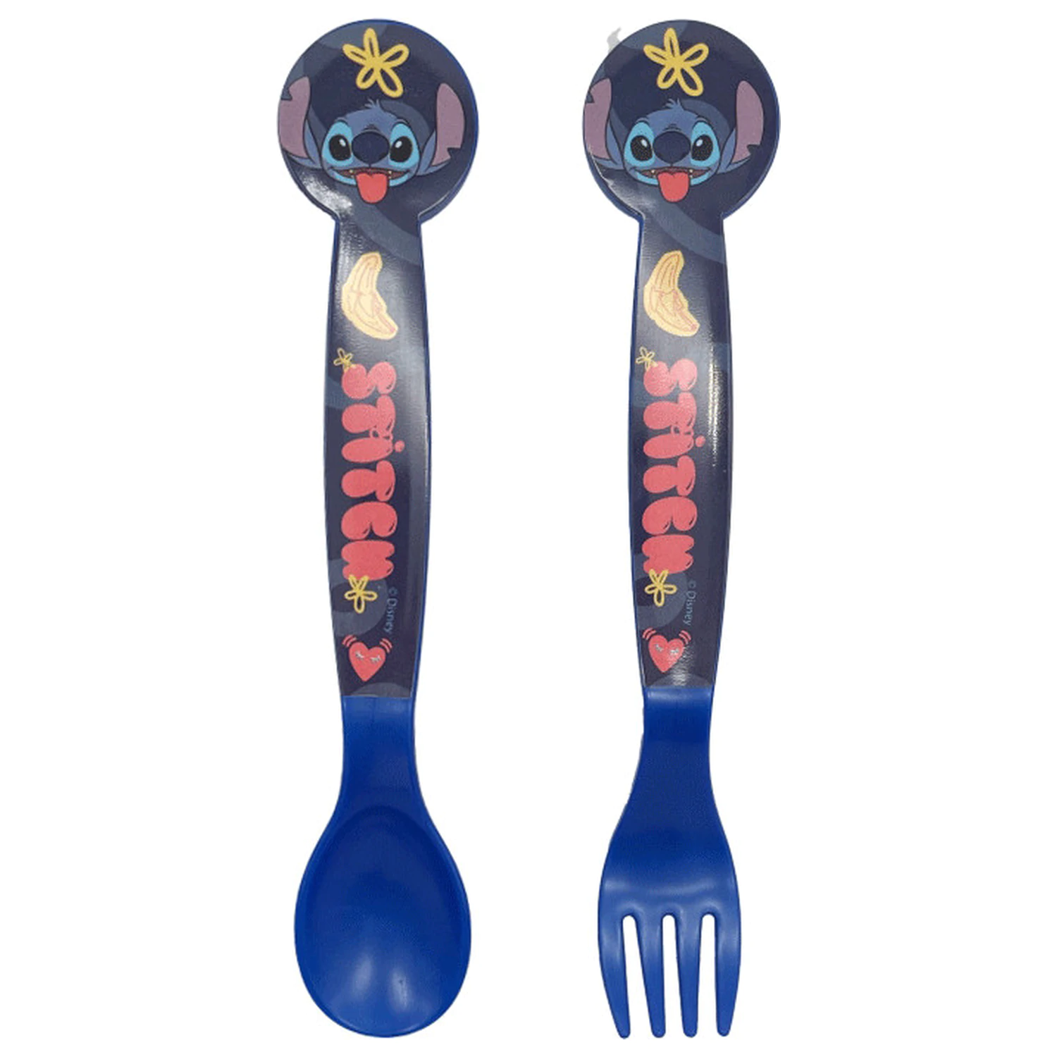 Disney Lilo and Stitch Palms plastová sada příborů – 2 kusy fotografii produktu