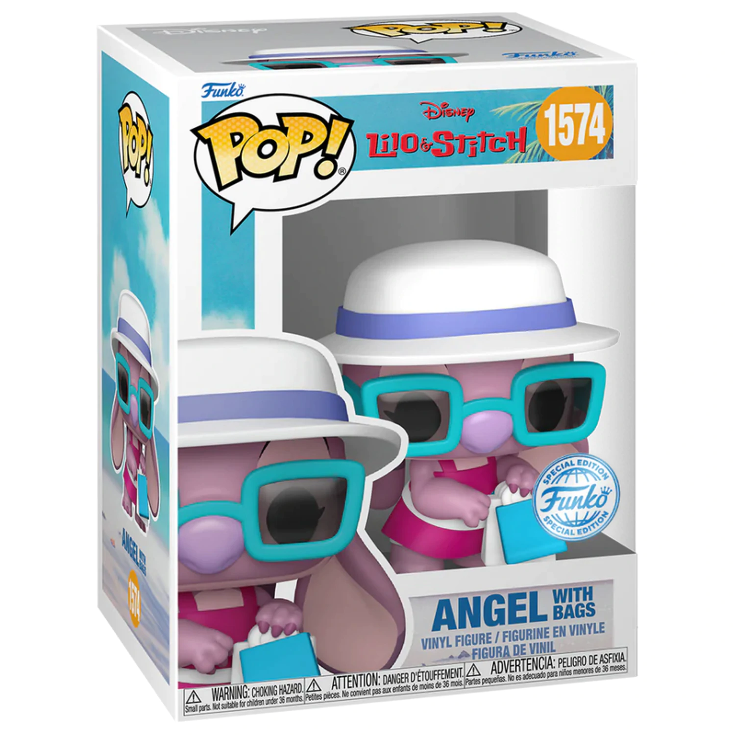 Disney Lilo & Stitch Funko POP! figurka Angel s taškami fotografii produktu