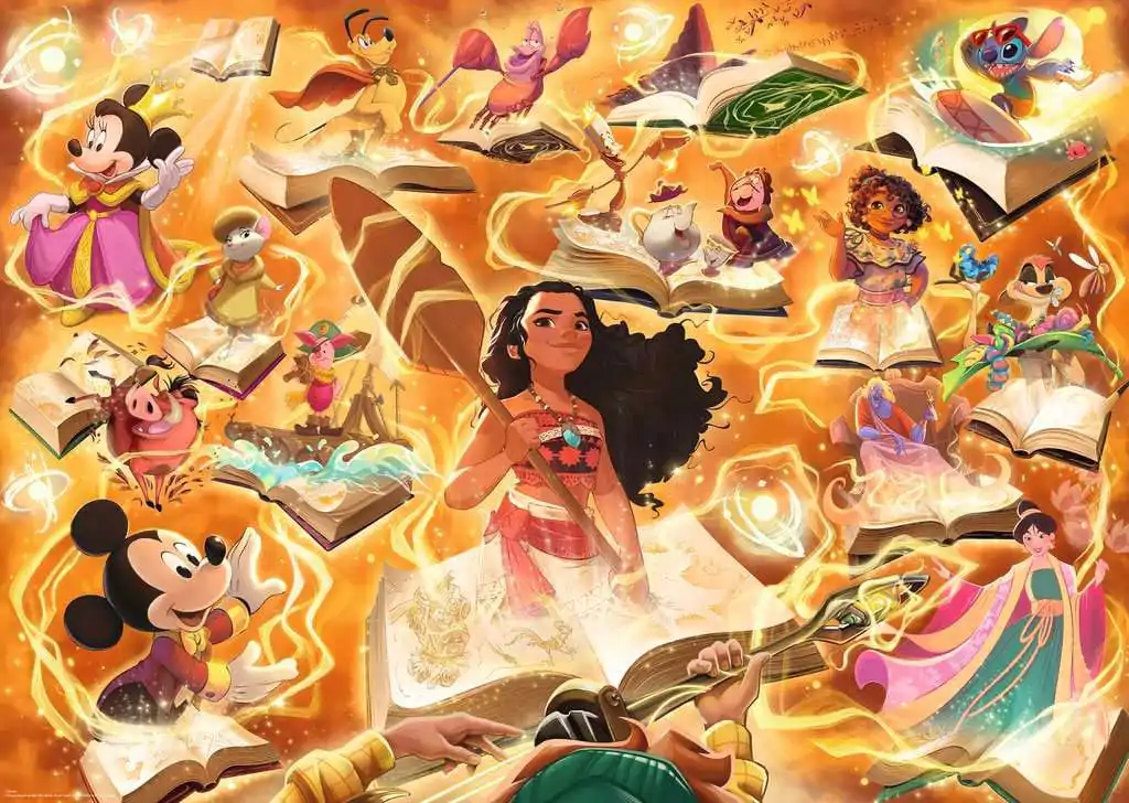 Disney Lorcana Puzzle Glimmers of the Realm: Amber (1000 dílků) fotografii produktu