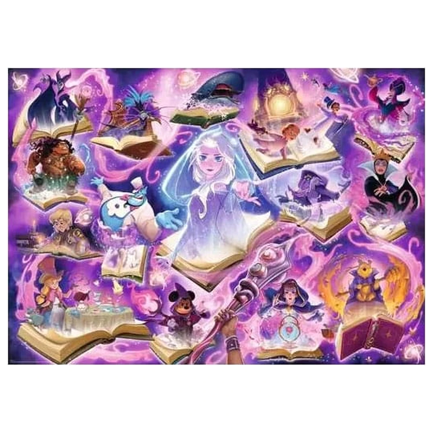 Disney Lorcana Puzzle Glimmers of the Realm: Amethyst (1000 dílků) fotografii produktu