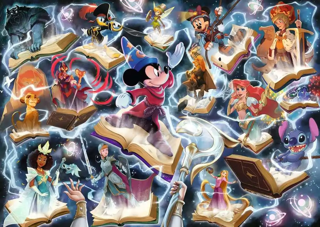 Disney Lorcana Puzzle Glimmers of the Realm: Steel (1000 dílků) fotografii produktu