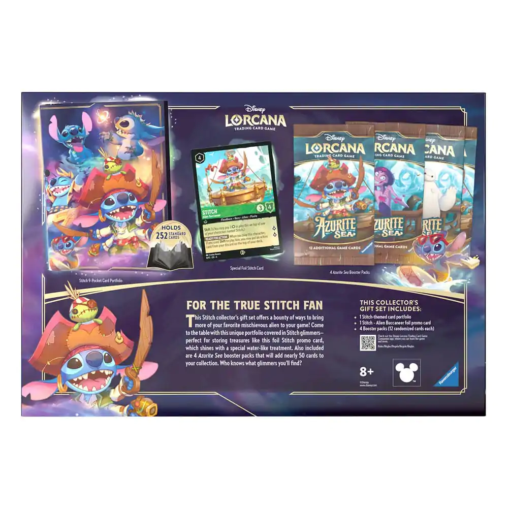 Disney Lorcana TCG Azurite Sea Dárková Sada Stitch *Anglická Verze* fotografii produktu