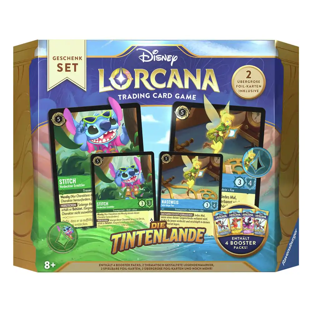 Disney Lorcana TCG Die Tintenlande Dárková sada *Německá edice* fotografii produktu