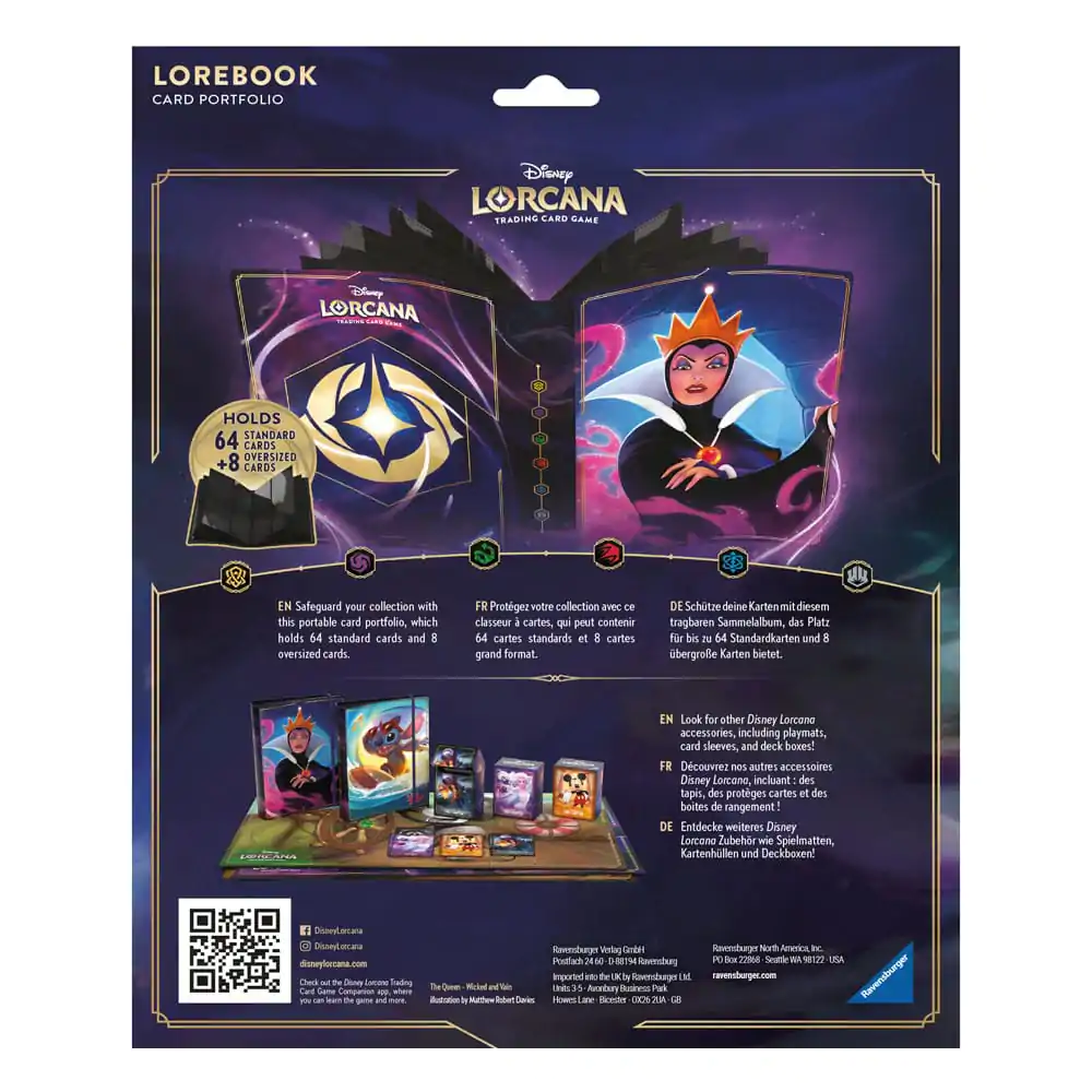 Disney Lorcana TCG Portfolio The Queen fotografii produktu