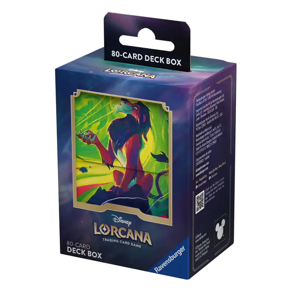 Disney Lorcana TCG Krabička na karty Scar fotografii produktu