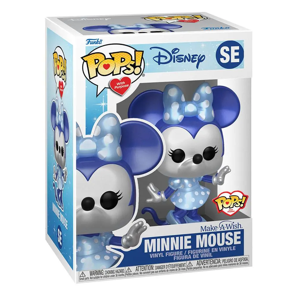 Disney Make a Wish 2022 POP! Disney vinylová figurka Minnie Mouse (Metallic) 9 cm fotografii produktu