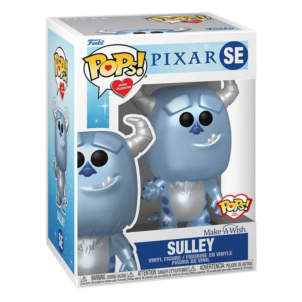 Disney Make a Wish 2022 POP! Disney Vinylová figurka Sulley (Metallic) 9 cm fotografii produktu