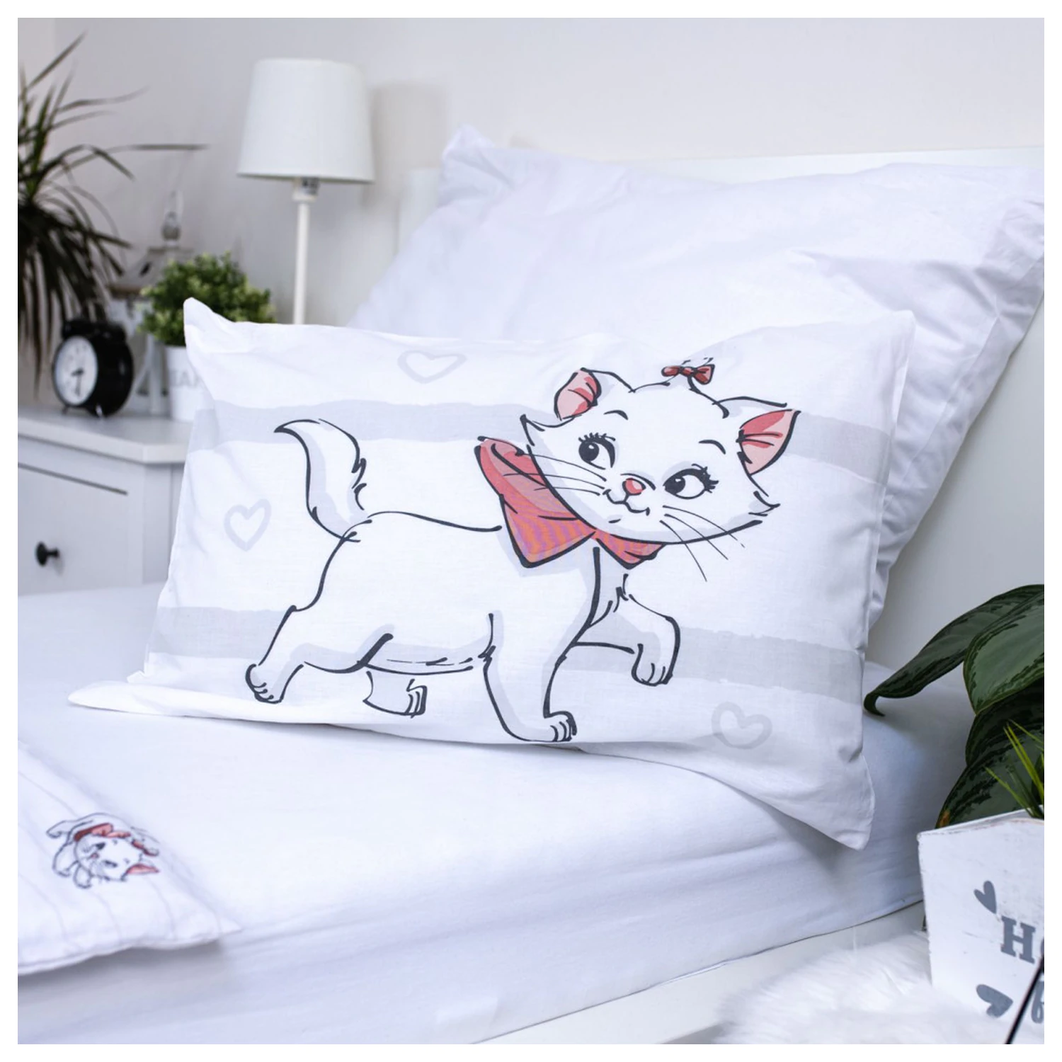 Disney Marie cat Bow dítě, předškolní povlak na peřinu fotografii produktu