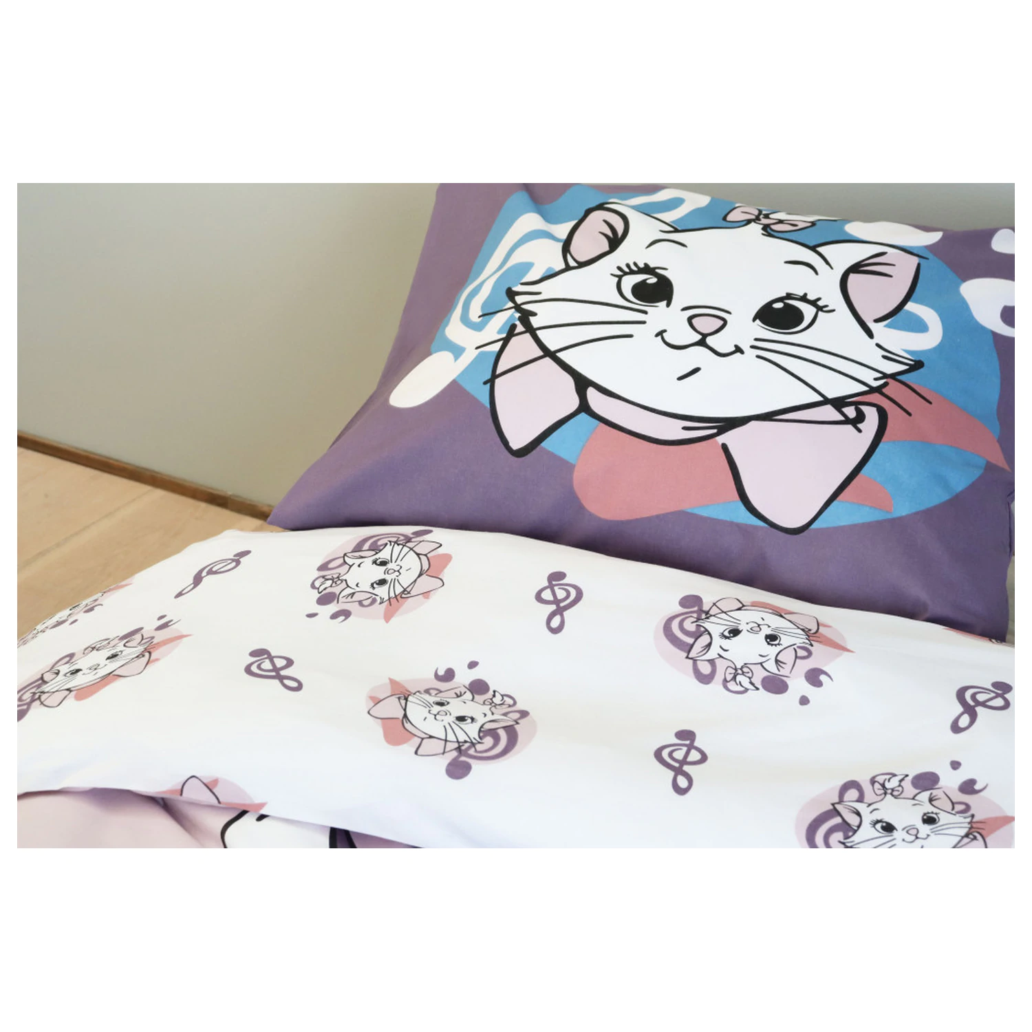 Disney Marie Purrfect povlak na přikrývku pro batolata a předškoláky fotografii produktu