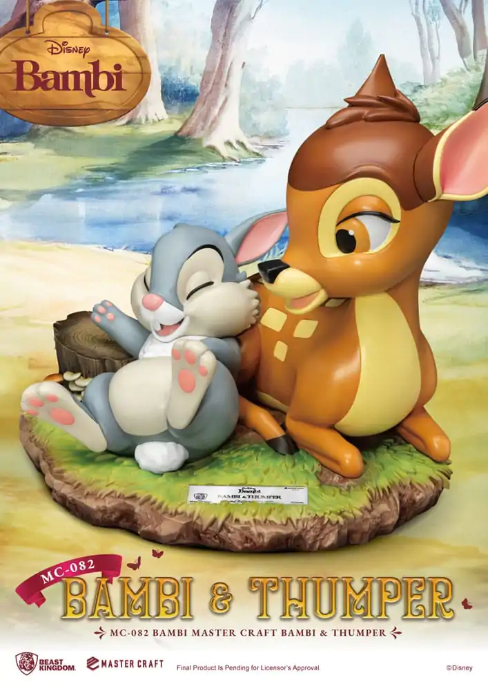 Disney Master Craft Statue Bambi & Thumper 26 cm Socha fotografii produktu