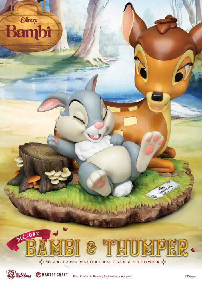 Disney Master Craft Statue Bambi & Thumper 26 cm Socha fotografii produktu