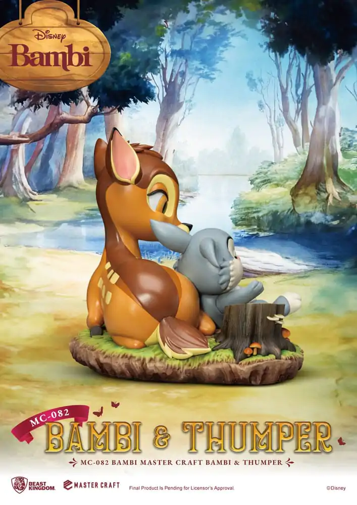 Disney Master Craft Statue Bambi & Thumper 26 cm Socha fotografii produktu