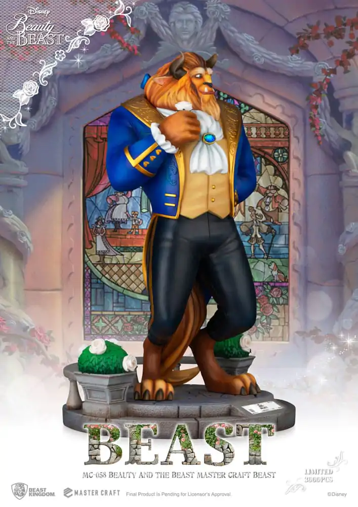 Socha Disney Master Craft Beauty and the Beast Beast 39 cm fotografii produktu