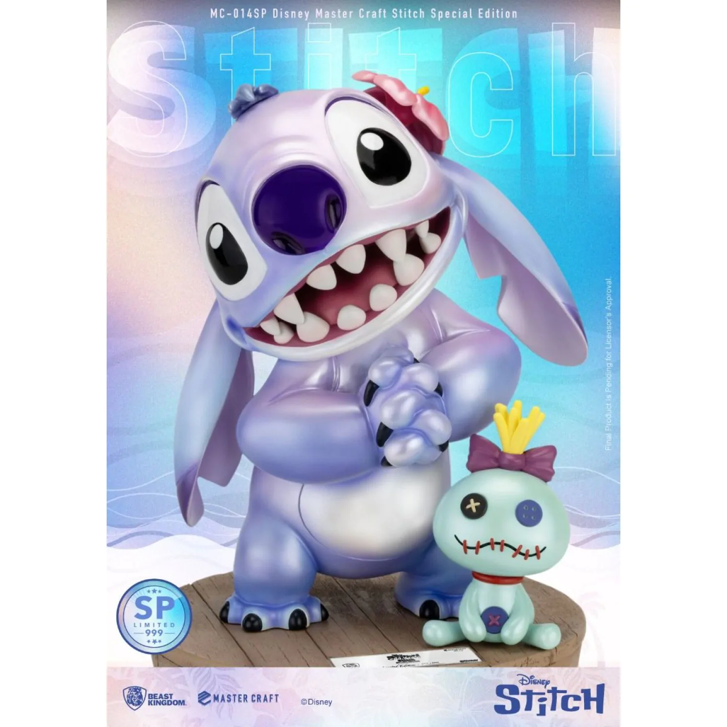 Disney Master Craft Statue Lilo & Stitch Stitch Special Edition 34 cm Socha fotografii produktu