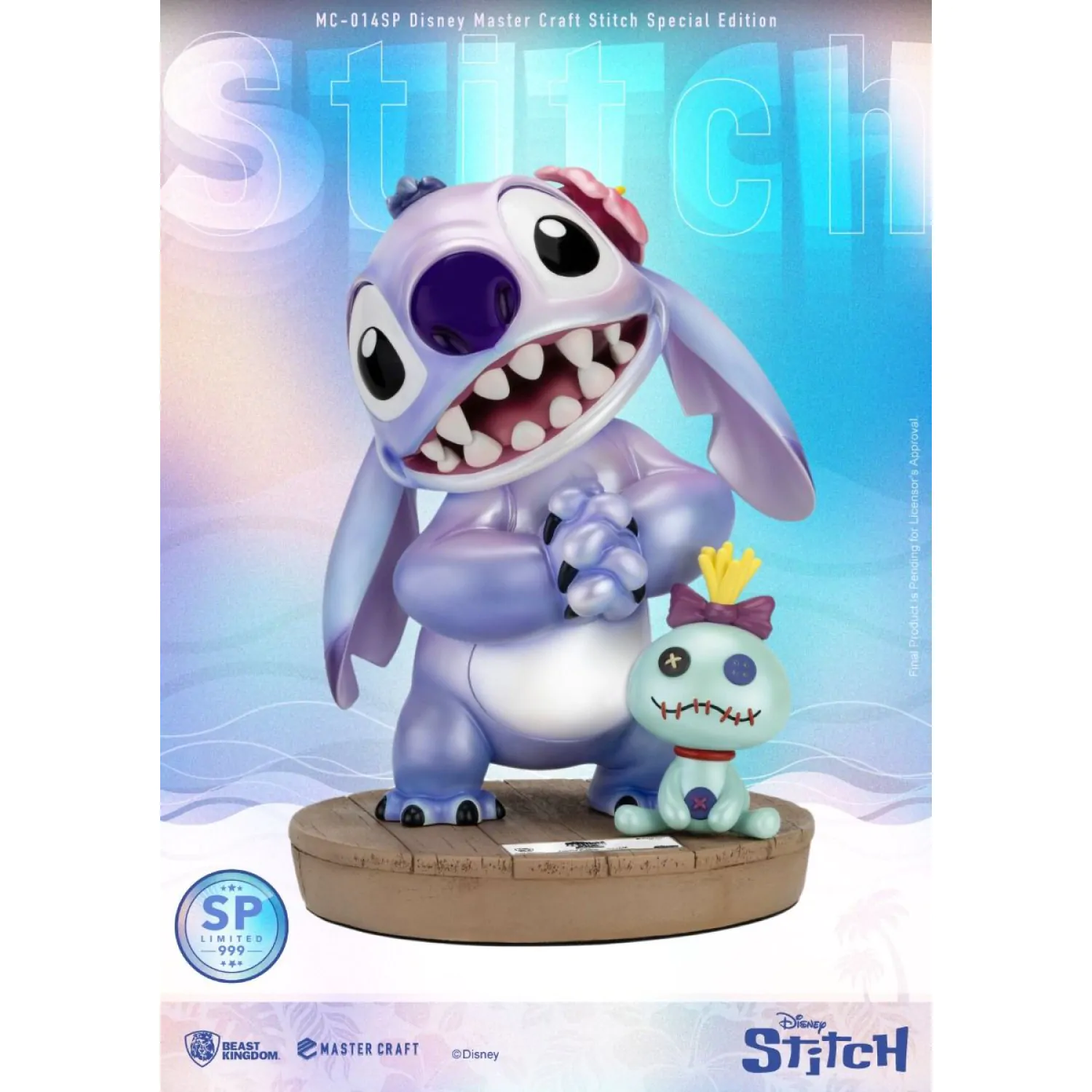 Disney Master Craft Statue Lilo & Stitch Stitch Special Edition 34 cm Socha fotografii produktu