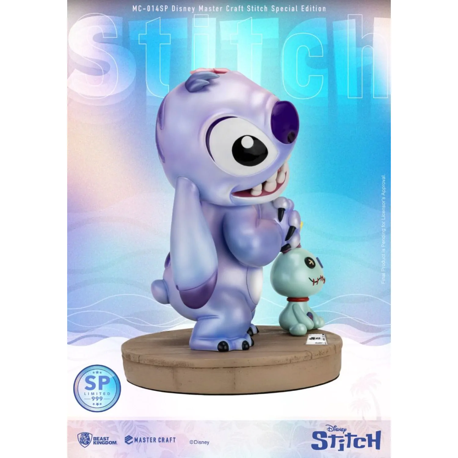 Disney Master Craft Statue Lilo & Stitch Stitch Special Edition 34 cm Socha fotografii produktu