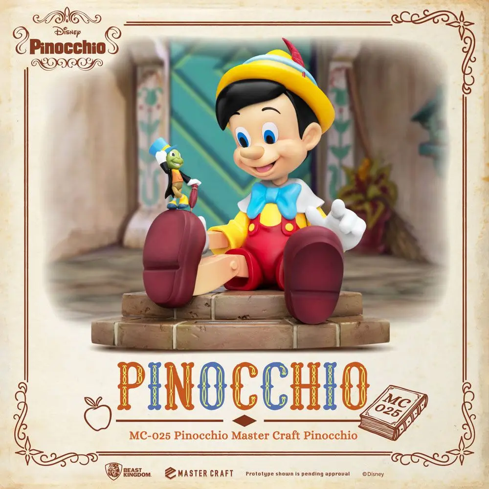 Disney Master Craft socha Pinocchio 27 cm fotografii produktu