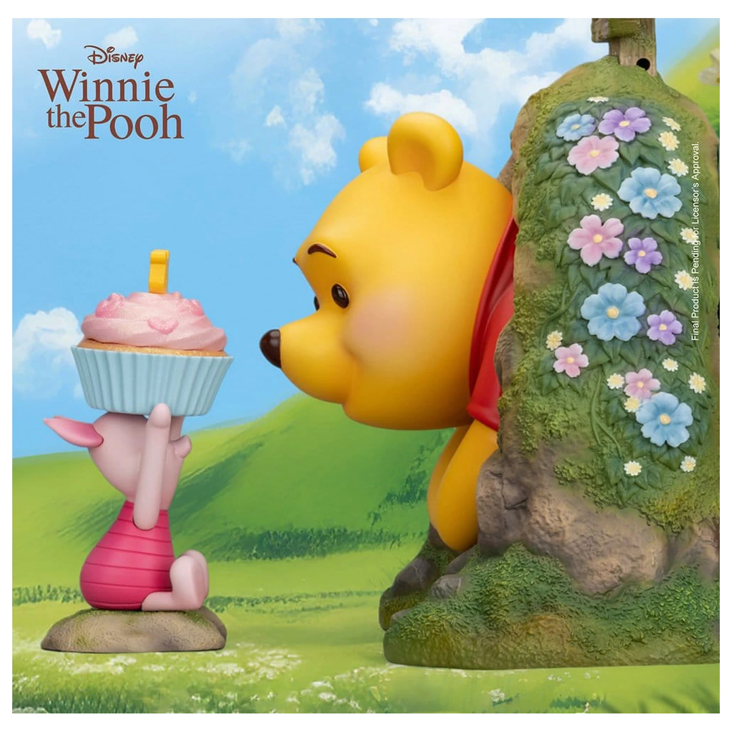 Disney Master Craft Socha Pooh & Piglet 33 cm fotografii produktu