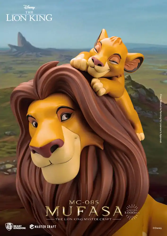 Disney Master Craft Statue The Lion King Mufasa soška 36 cm fotografii produktu