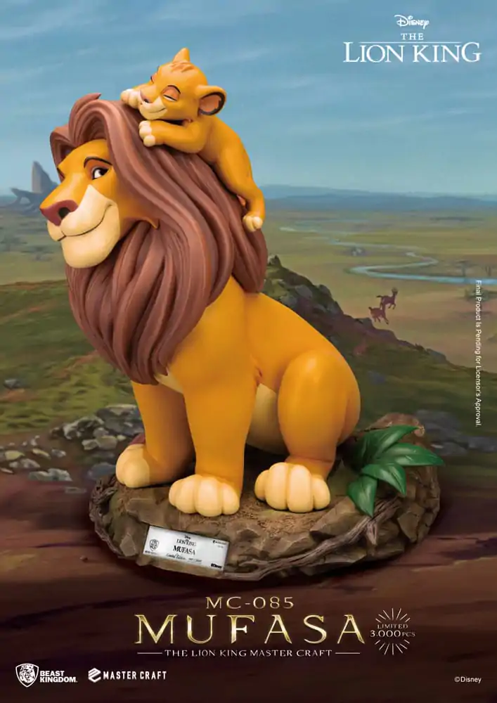 Disney Master Craft Statue The Lion King Mufasa soška 36 cm fotografii produktu