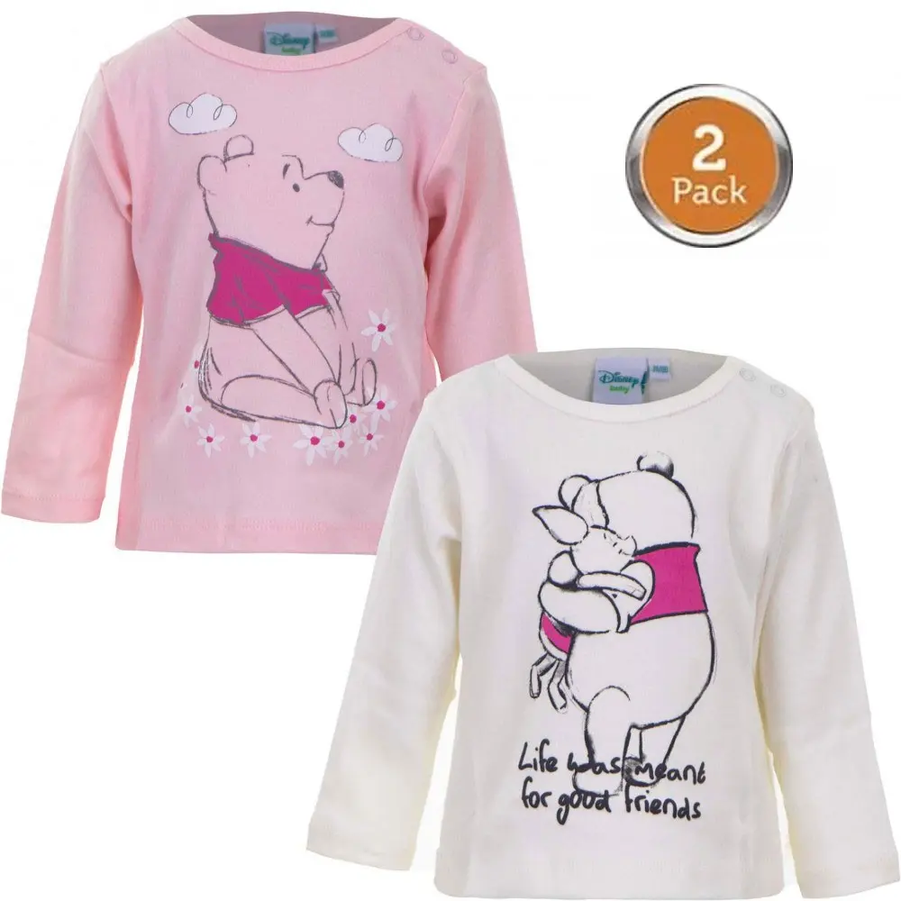 Disney Winnie the Pooh Dětské tričko, Top 2dílná souprava 68/74 cm fotografii produktu