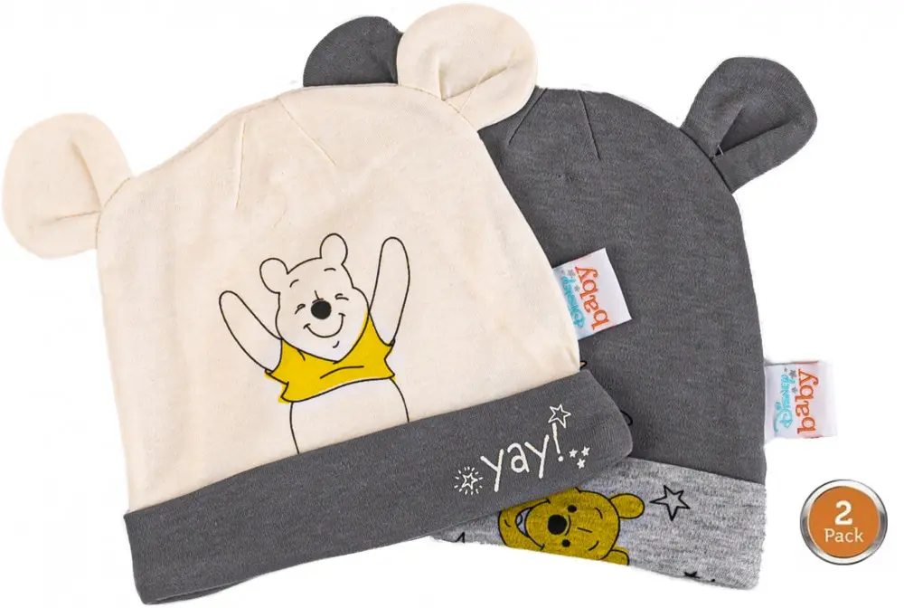 Disney Winnie the Pooh dětská čepice 2dílná sada 86/92 cm fotografii produktu