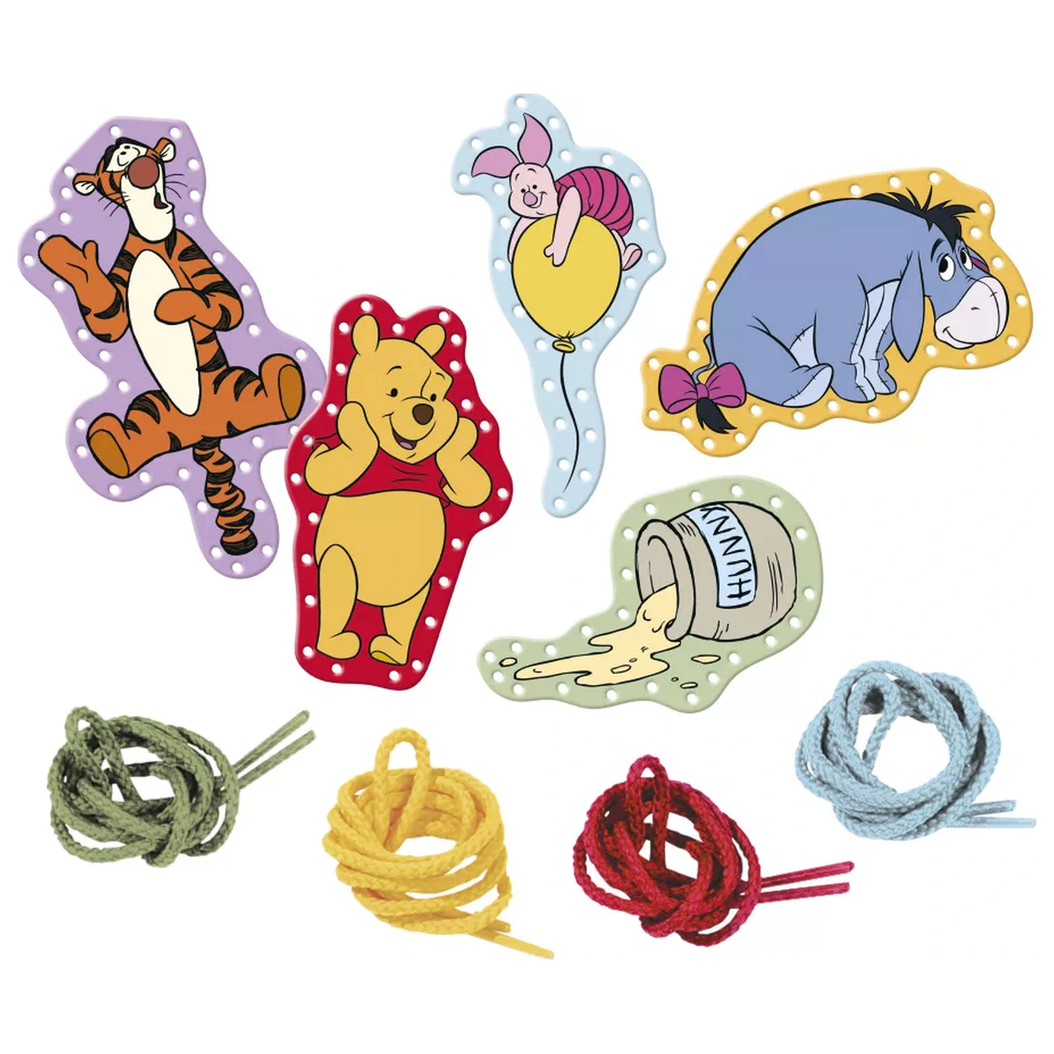 Disney Winnie the Pooh Veselé provlékací karty 5 ks fotografii produktu
