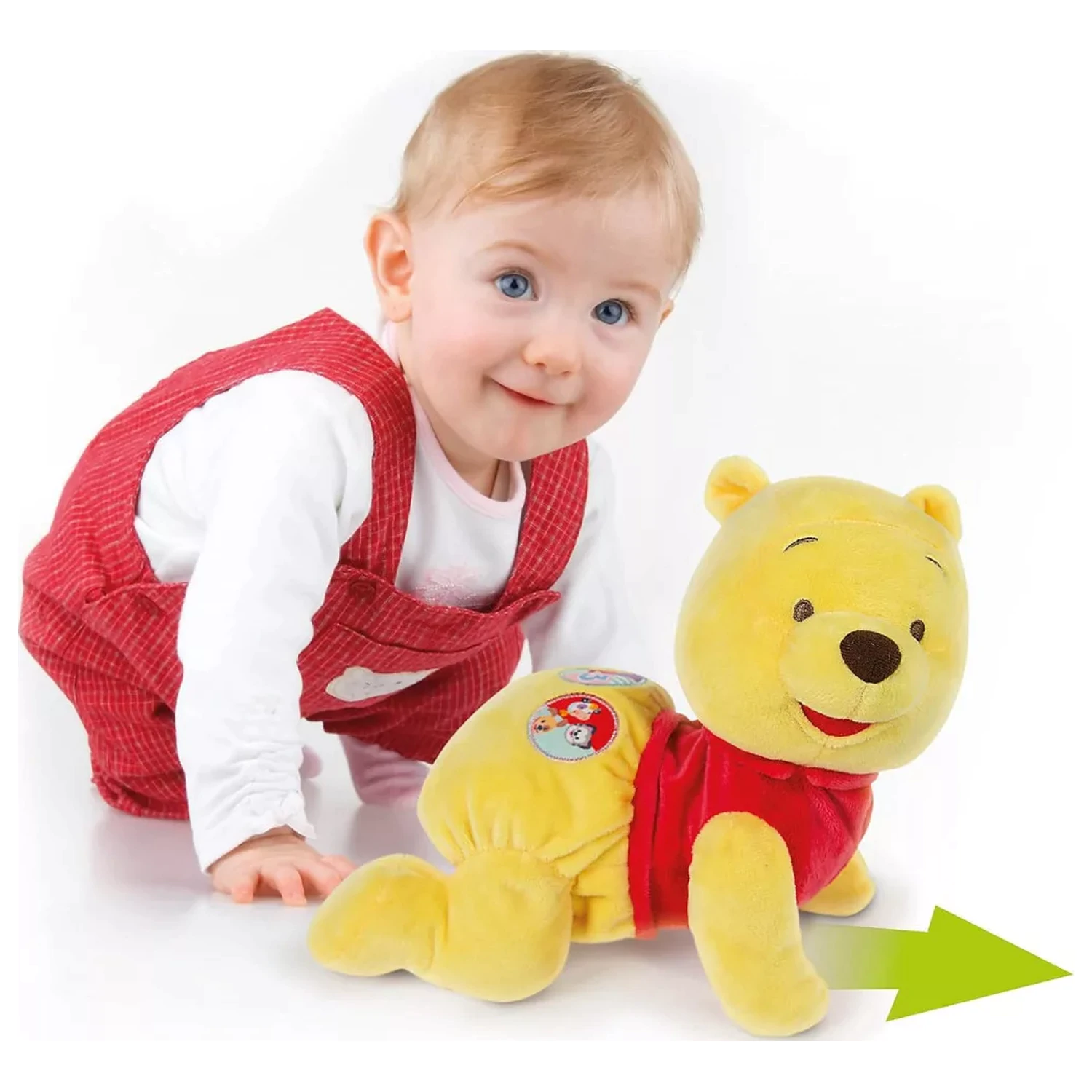 Disney Winnie the Pooh Happy interaktivní lezoucí plyšová figurka fotografii produktu