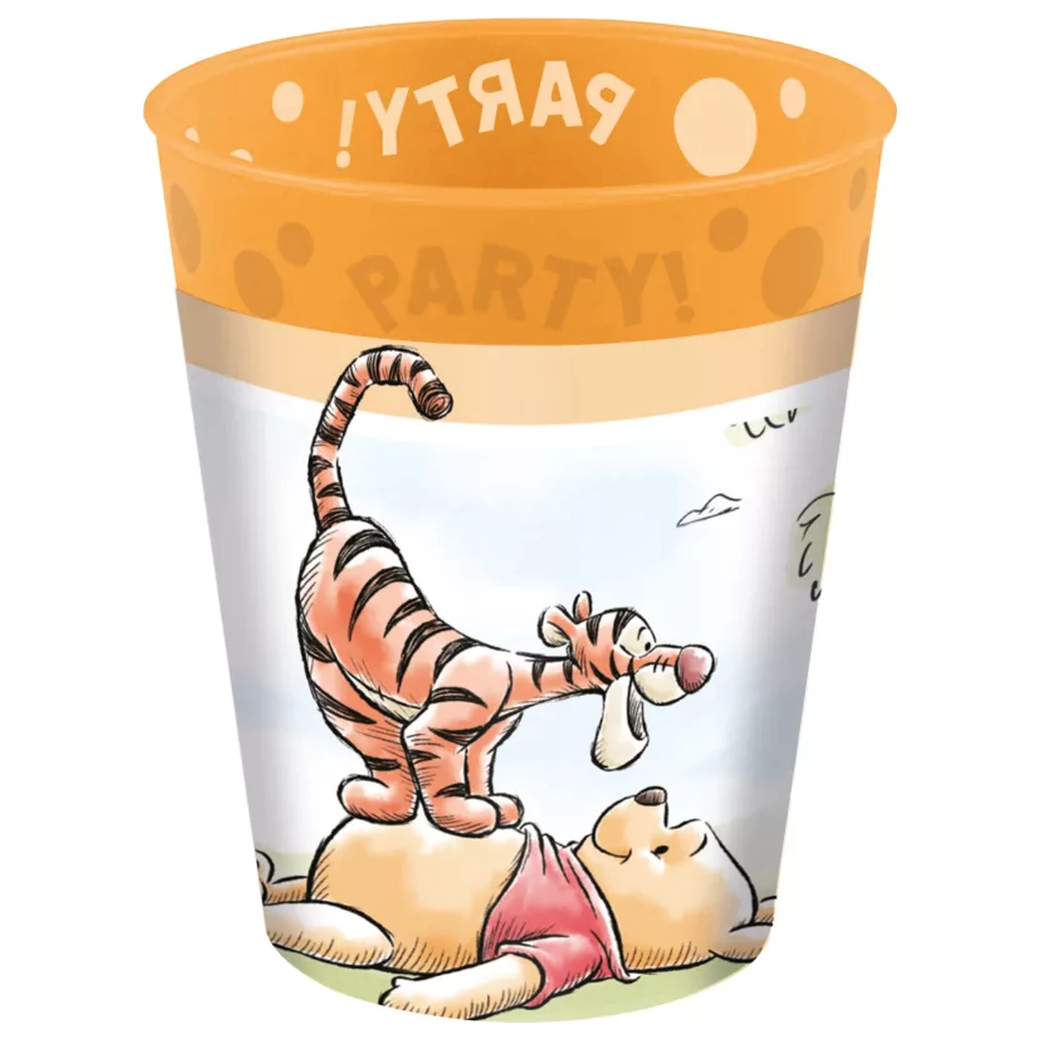 Disney Winnie the Pooh Loves Nature Micro Premium plastový kelímek sada 4 ks 250 ml fotografii produktu