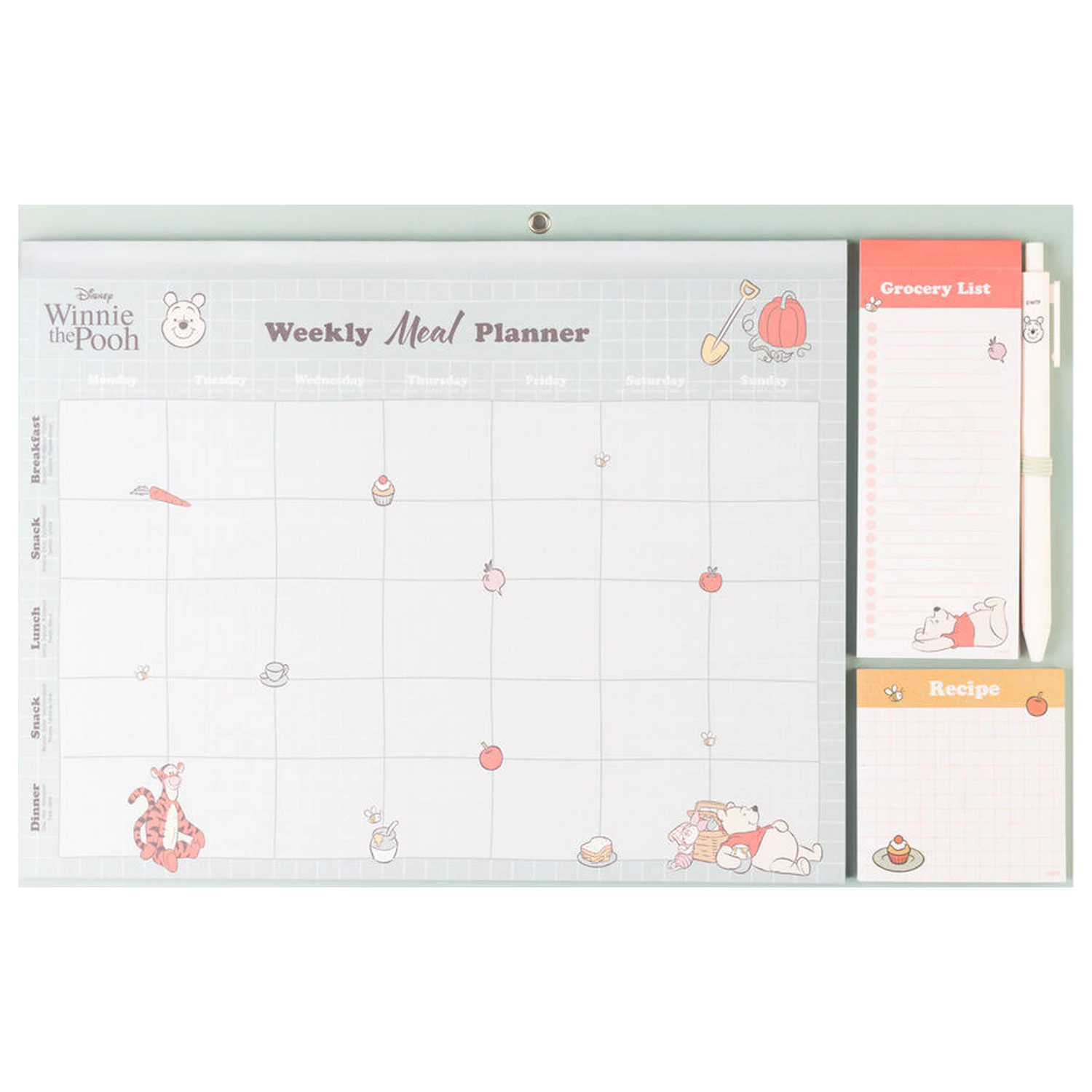 Disney Winnie the Pooh magnetický plánovač jídla fotografii produktu