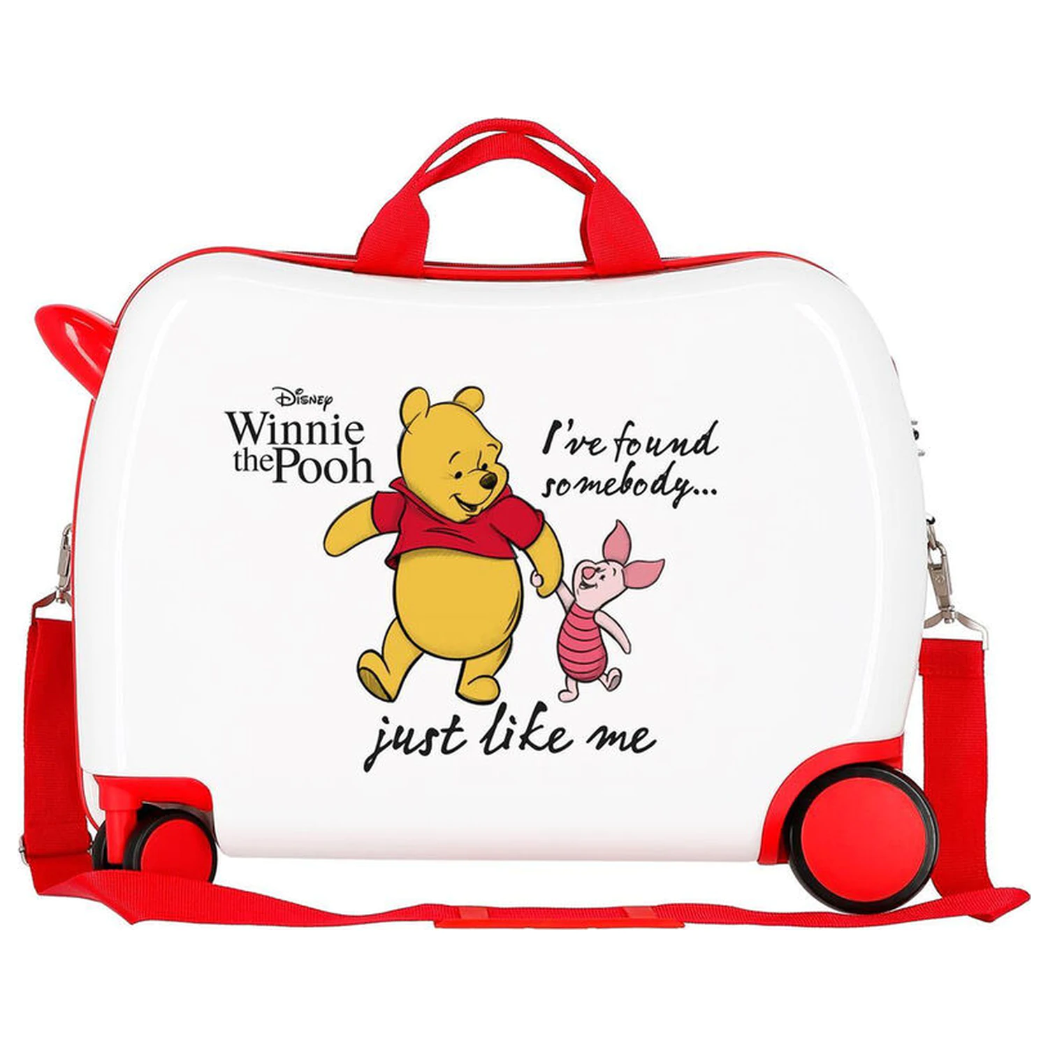 Disney Winnie The Pooh & Piglet ABS cestovní kufr na kolečkách 50cm fotografii produktu