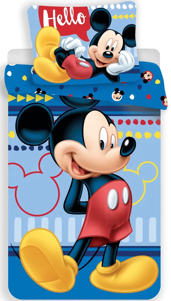 Disney Mickey Mouse Povlečení Sada 140x200cm, 70x90cm fotografii produktu