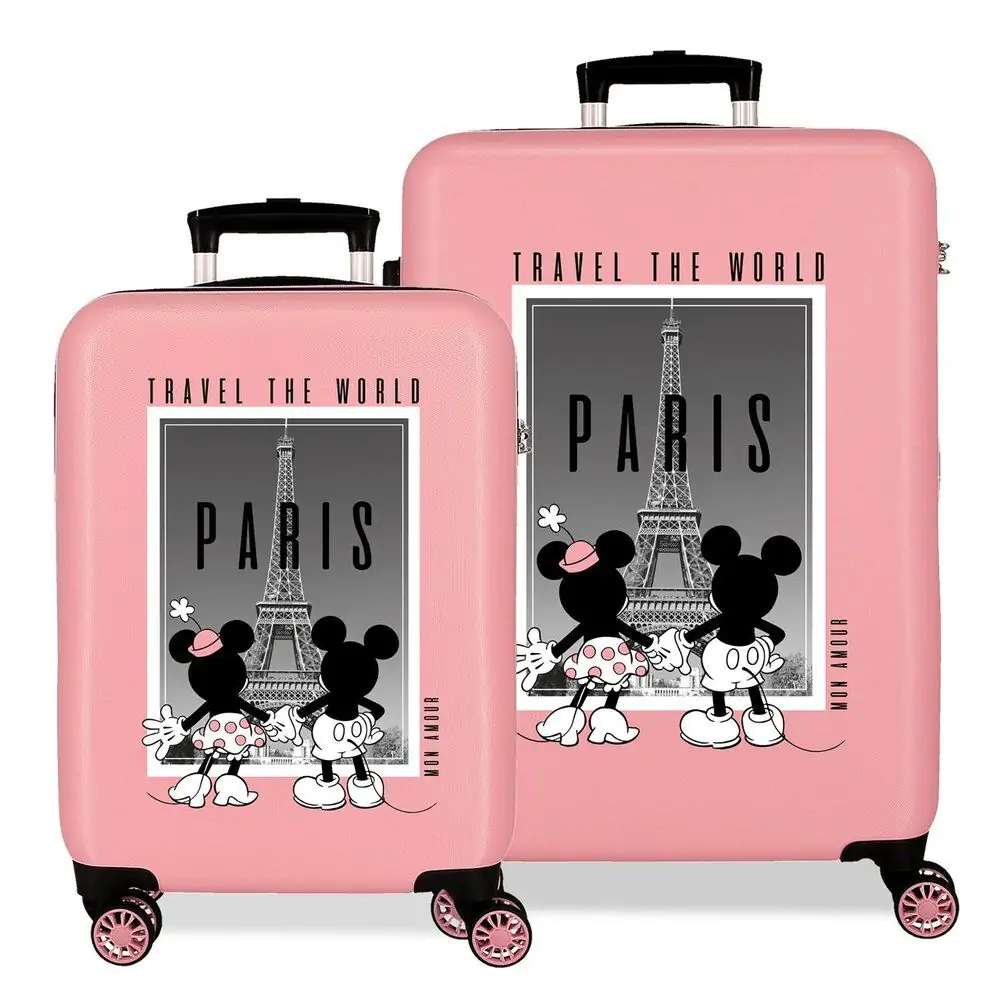 Disney Mickey & Minnie ABS sada 2 trolley kufry fotografii produktu