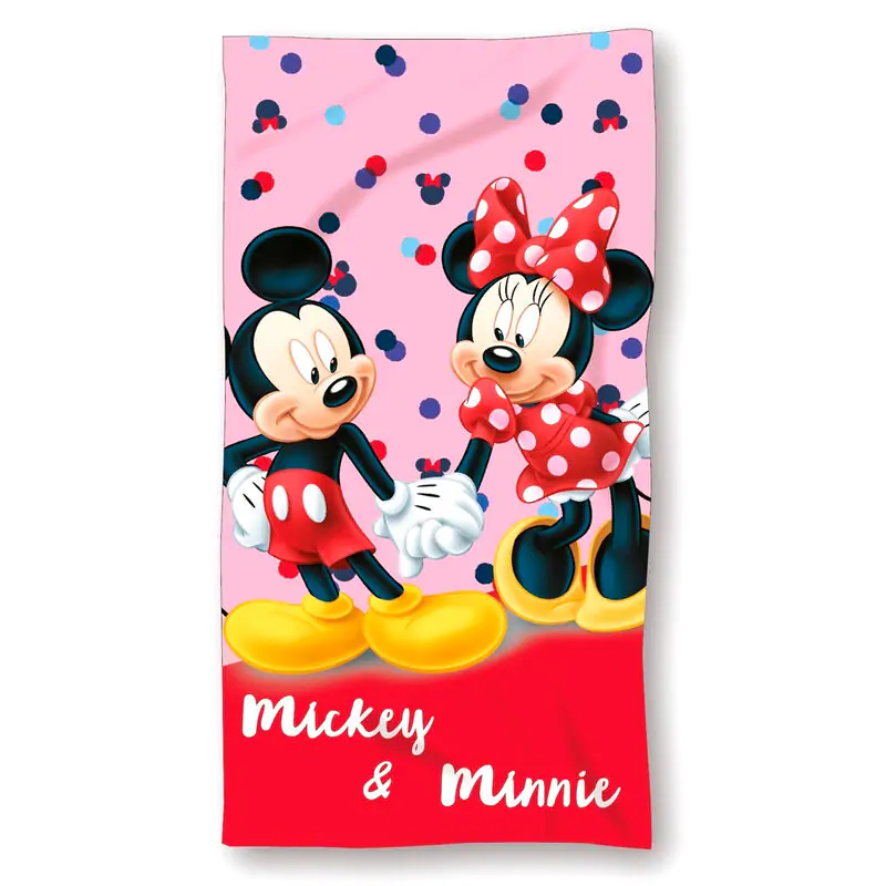 Disney Mickey & Minnie mikrovláknová plážová osuška fotografii produktu