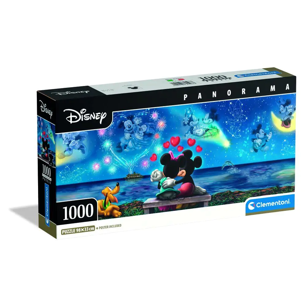 Disney Mickey & Minnie panoramatické puzzle 1000 dílků fotografii produktu