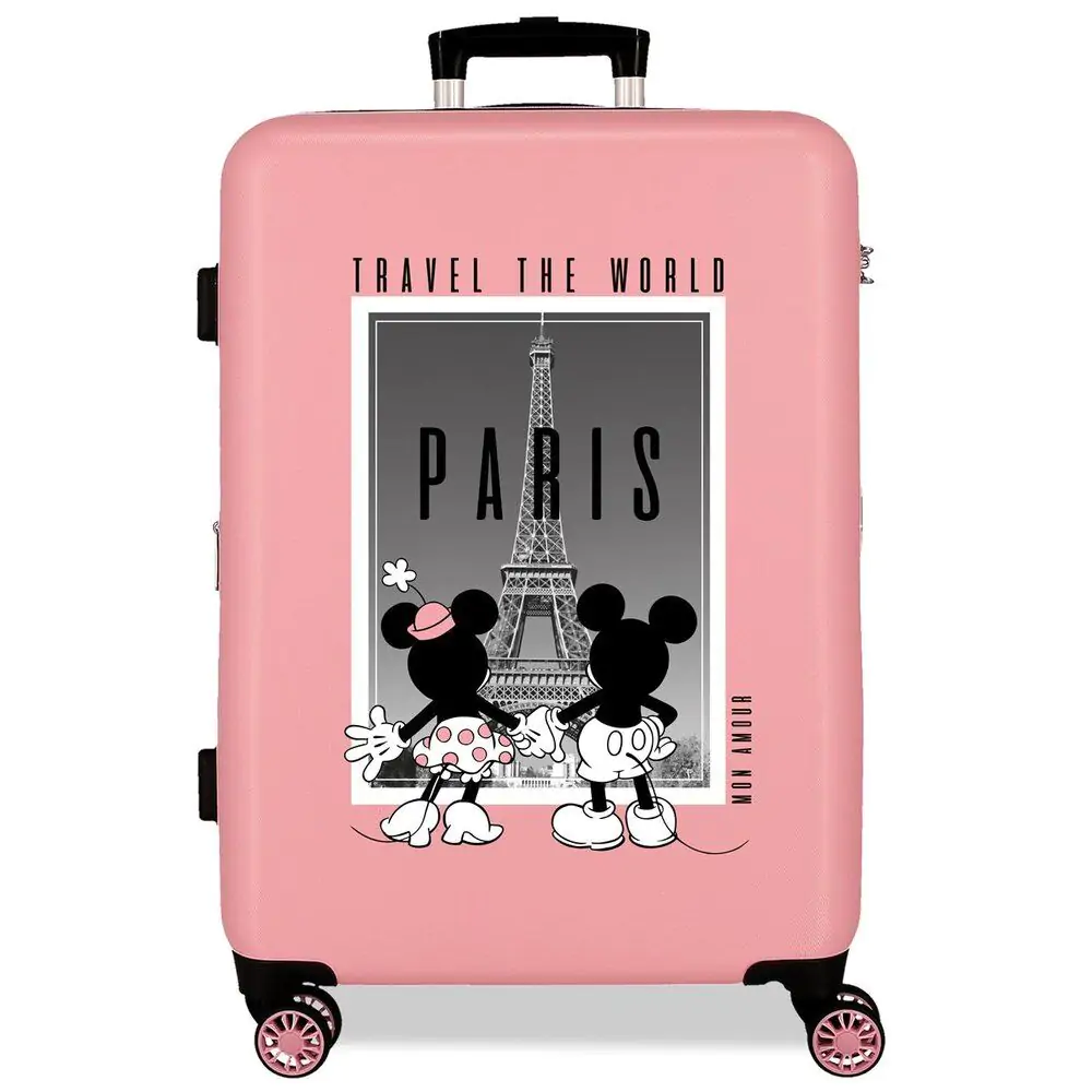 Disney Mickey & Minnie Paris ABS trolley kufr 68 cm fotografii produktu