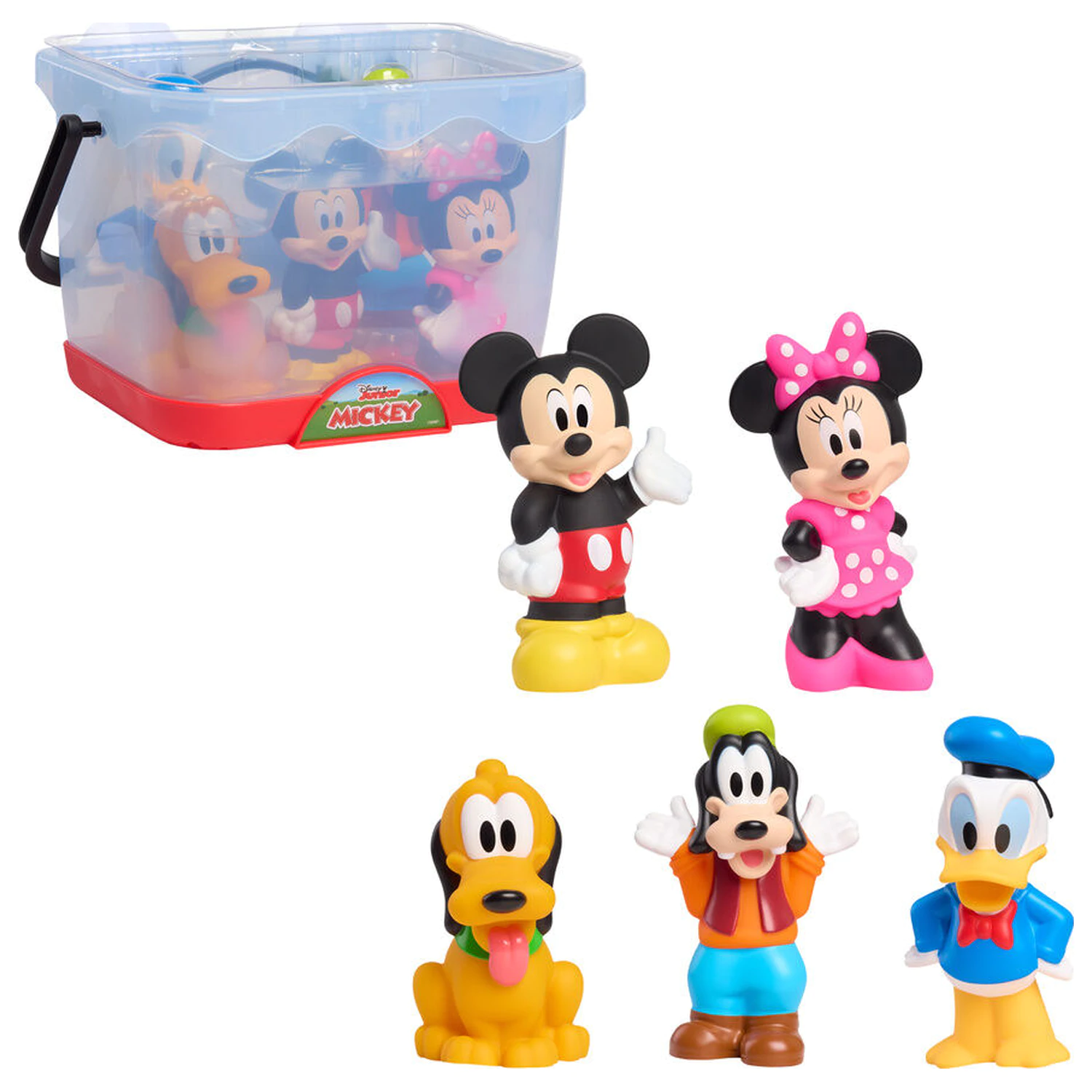Disney Mickey and Friends sada 5 koupelnových figurek fotografii produktu