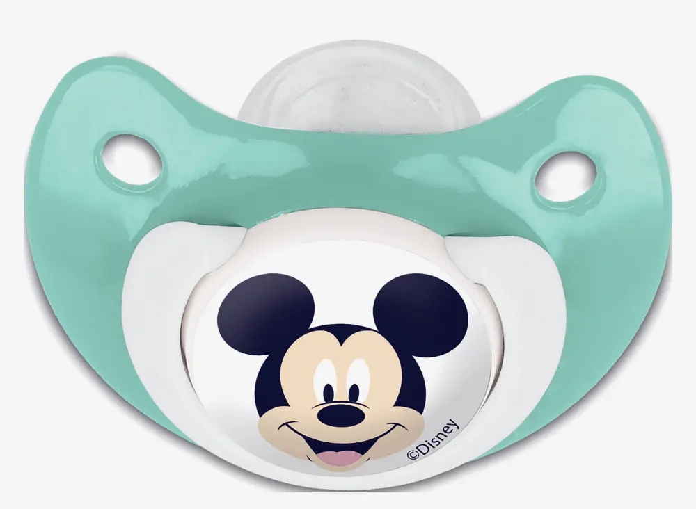 Disney Mickey Dětský dudlík na hraní a spánek s pouzdrem fotografii produktu