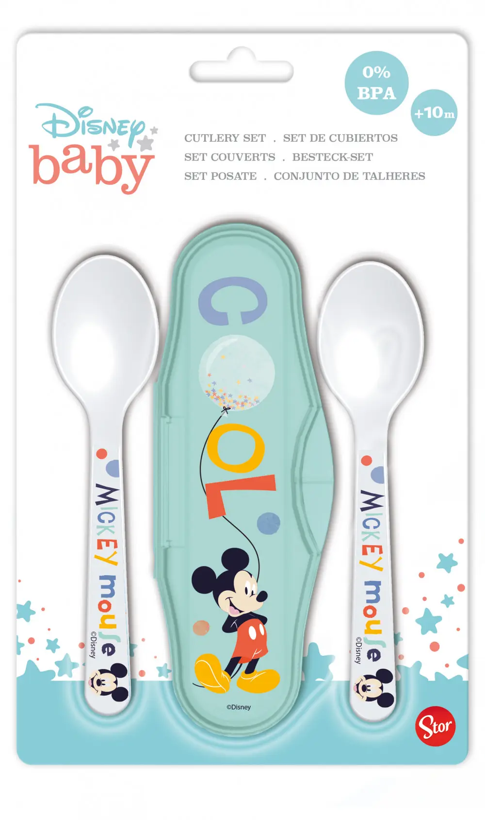 Disney Mickey dětská cestovní sada příborů fotografii produktu