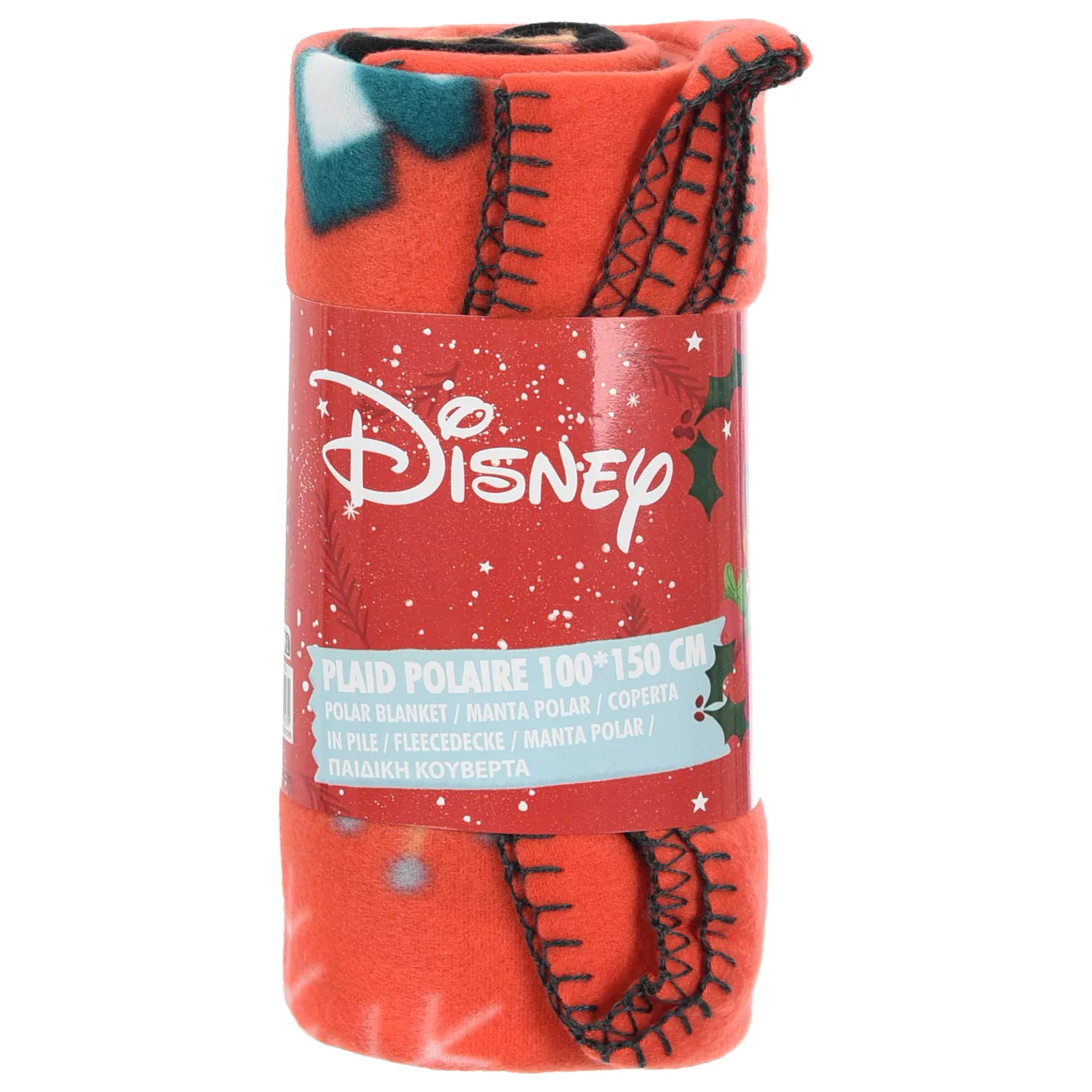 Disney Mickey Bright Christmas fleecová deka 100x150cm fotografii produktu