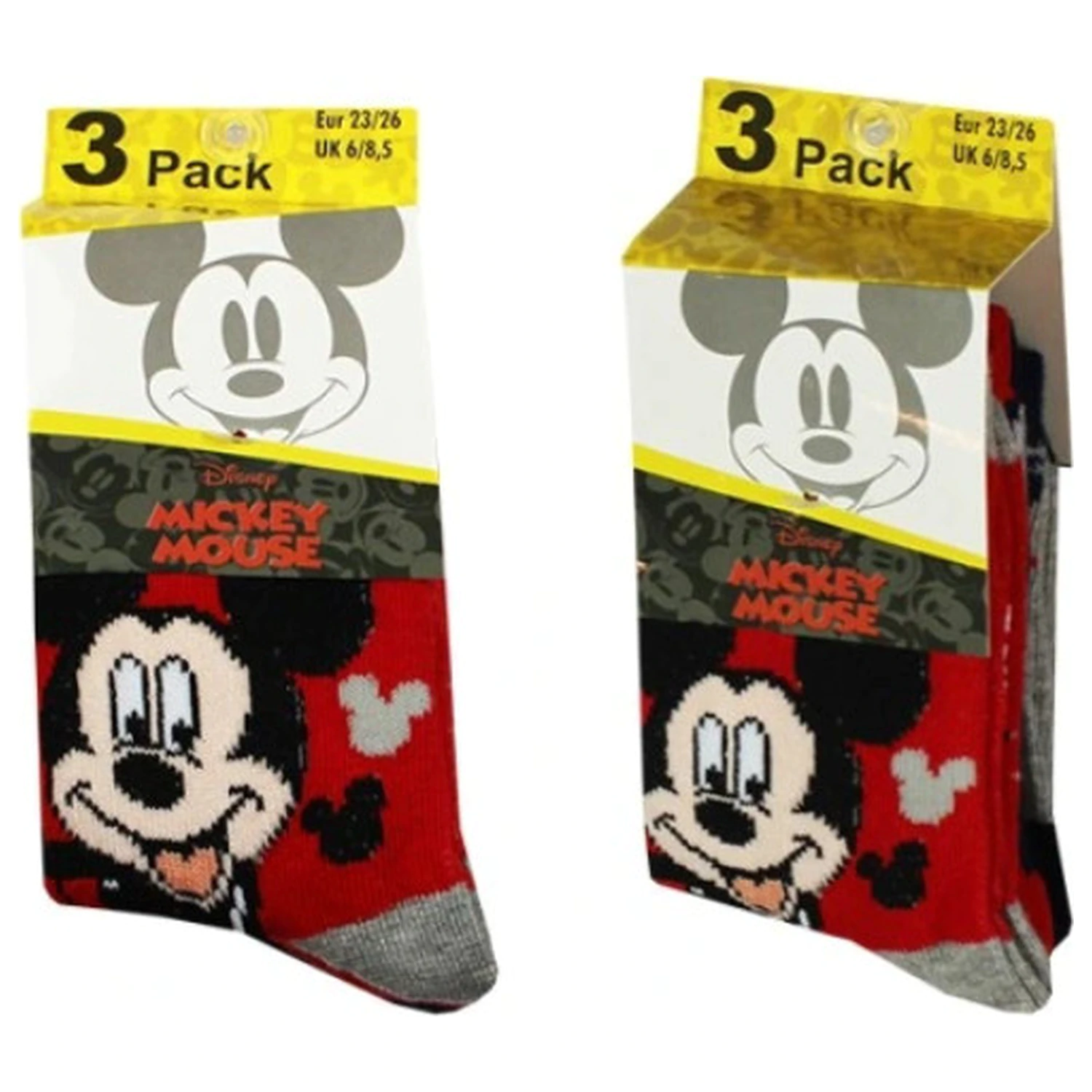 Disney Mickey Cozy Toes Dětské ponožky 31/34 fotografii produktu
