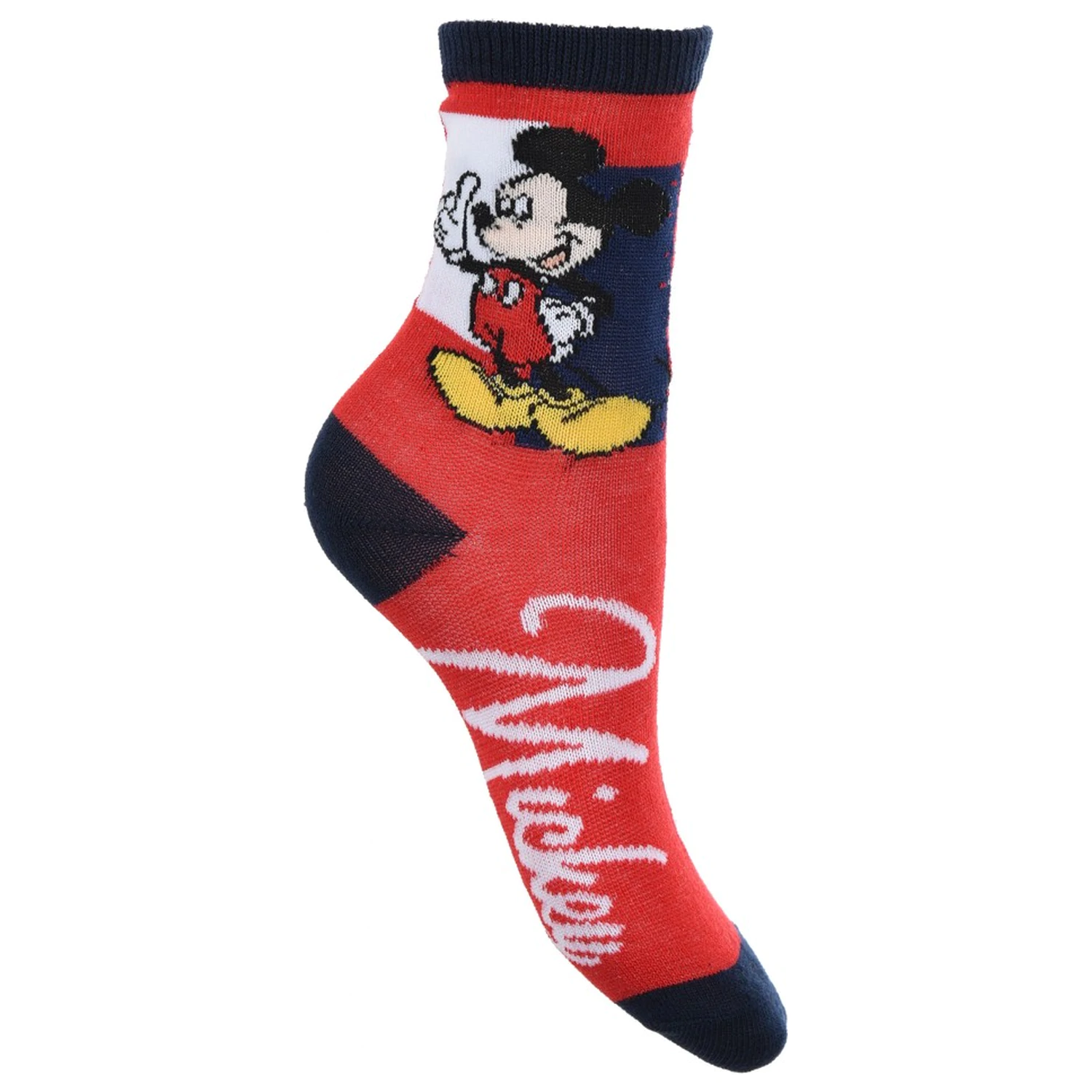 Disney Mickey Cozy Toes Dětské ponožky 31/34 fotografii produktu