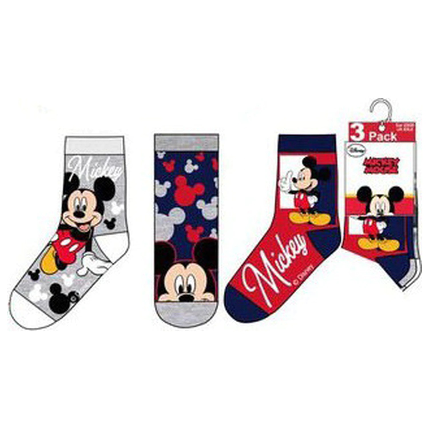 Disney Mickey Cozy Toes Dětské ponožky 31/34 fotografii produktu