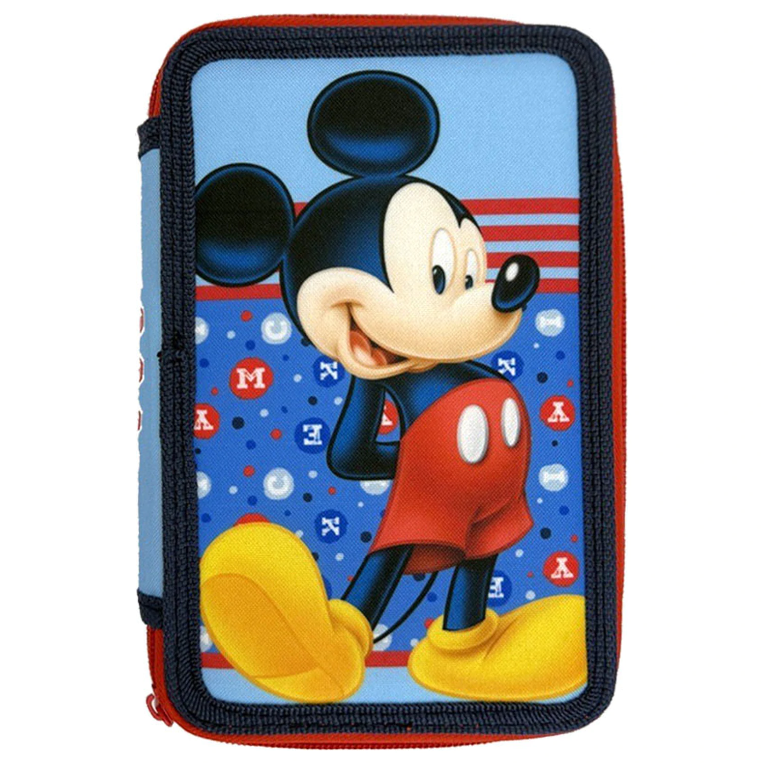 Disney Mickey Dots Filled 3patrový penál fotografii produktu